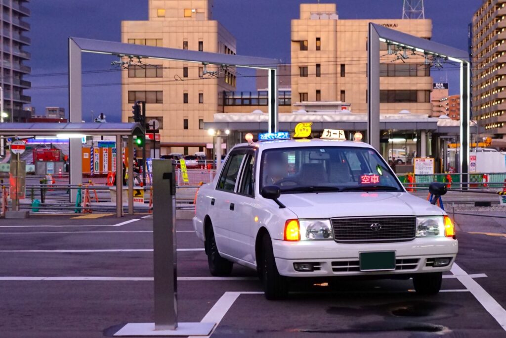 タクシーの画像